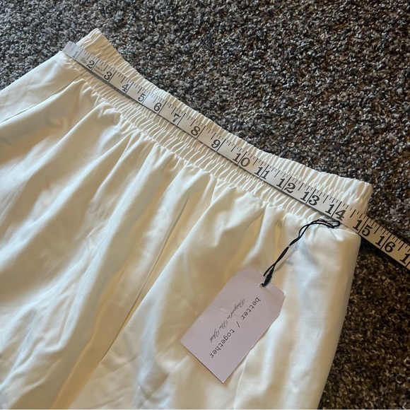 Better together ivory skort, elastic waist, size XL NWT - Picture 8 of 10